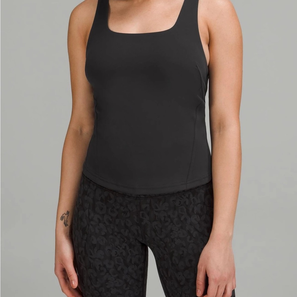 lululemon athletica Black Tank Top